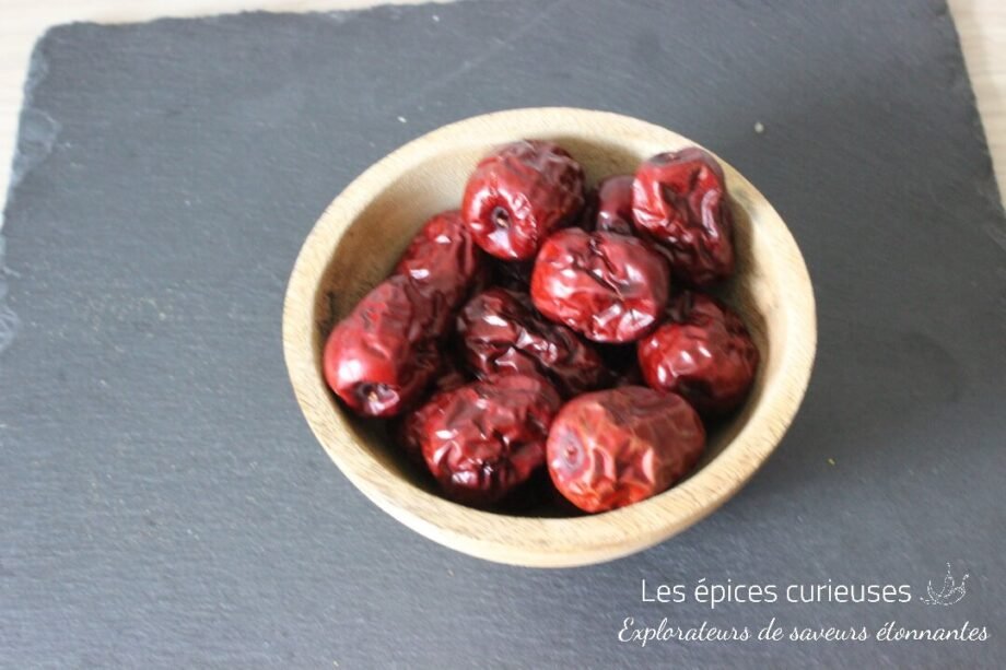 Jujube entier avec noyau