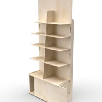 Meuble présentoir Les épices curieuses 183*80*39