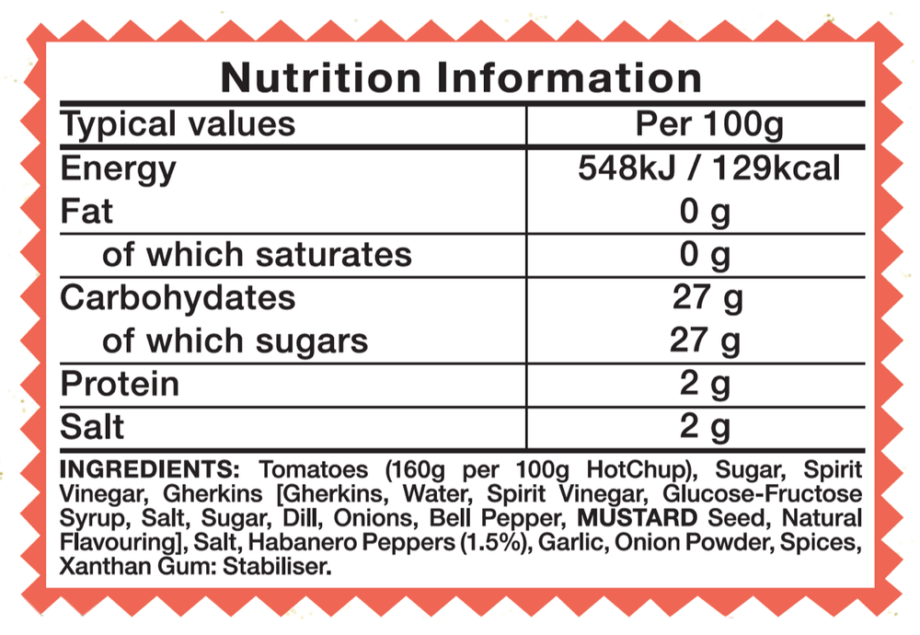 Sauce piquante HotChup - 275G