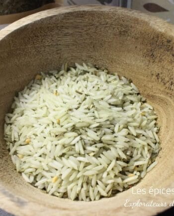 Riz basmati aux herbes aromatiques - Les épices curieuses