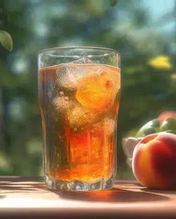 Thé glacé pêche BIO (infusé à froid) - Les épices curieuses
