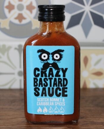 Sauce Piquante Crazy Bastard - Scotch Bonnet & Épices des Caraïbes 100ml