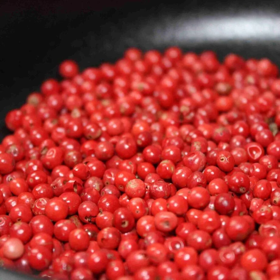 Graines de poivre rose épice colorée et aromatique pour relever vos plats avec une touche exotique et parfumée