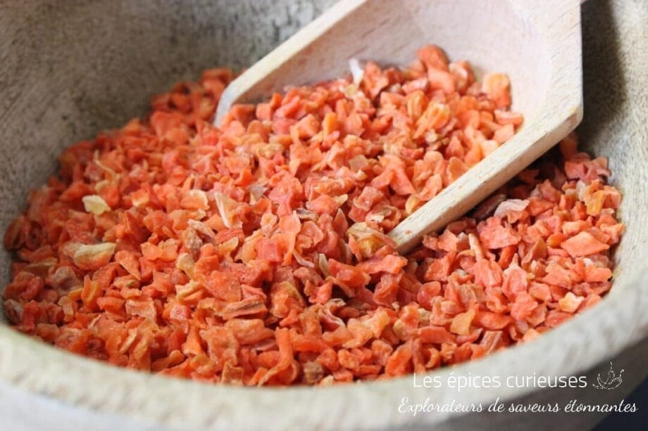Carottes morceaux   Les épices curieuses