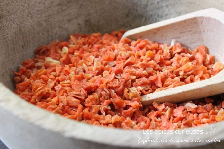 Carottes en petits morceaux   Les épices curieuses