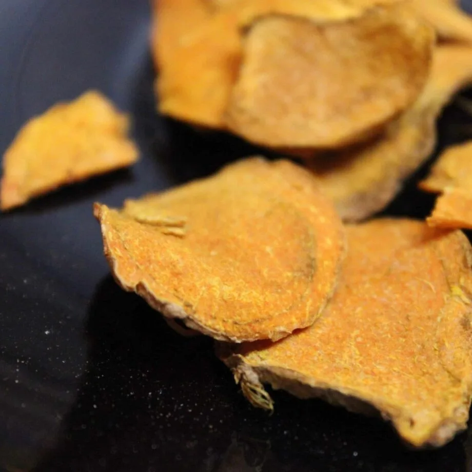 Curcuma en lamelle de Madagascar   Les épices curieuses