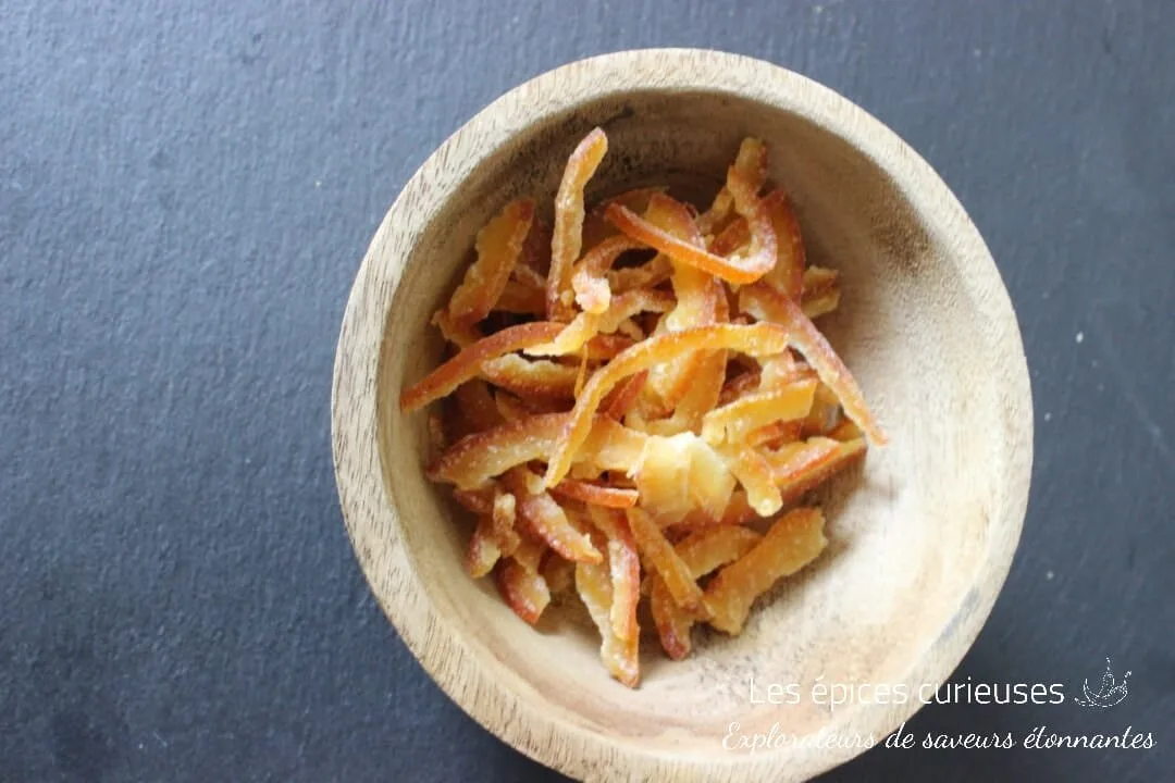 Ecorce d'iyokan Japonnais confite - Les épices curieuses