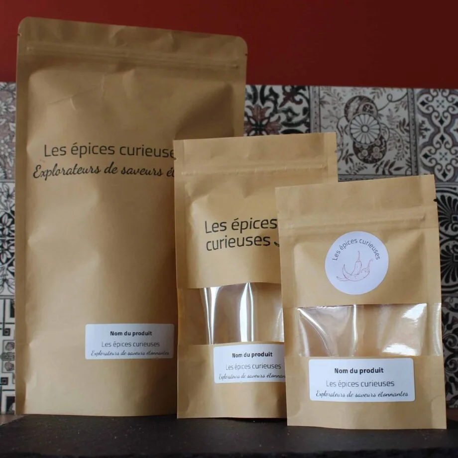 Emballage  Les epices curieuses
