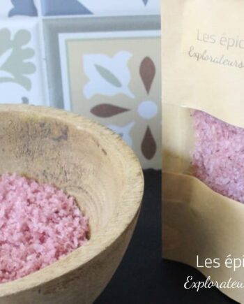 Fleur de sel au vin rouge Syrah - Les épices curieuses