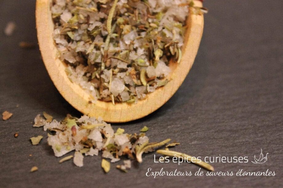 Gros sel aux herbes   Les épices curieuses