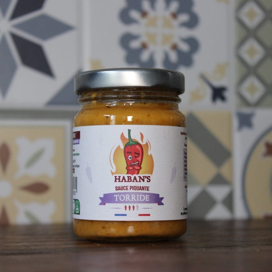 Habans   Sauce torride   Pot de 90G   Les épices curieuses