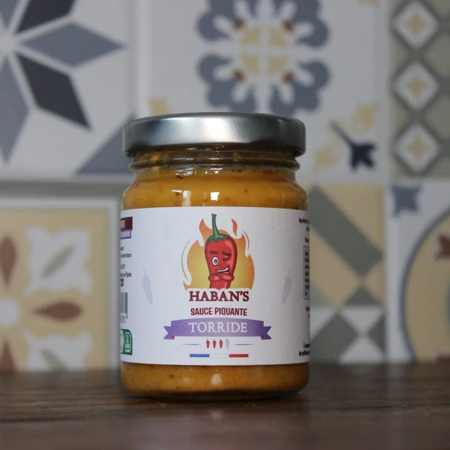 Habans   Sauce torride   Pot de 90G   Les épices curieuses