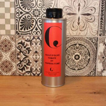 Huile d'olive tomate et paprika fumé 25 cl - Les épices curieuses