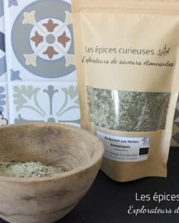 Riz basmati aux herbes aromatiques - Les épices curieuses