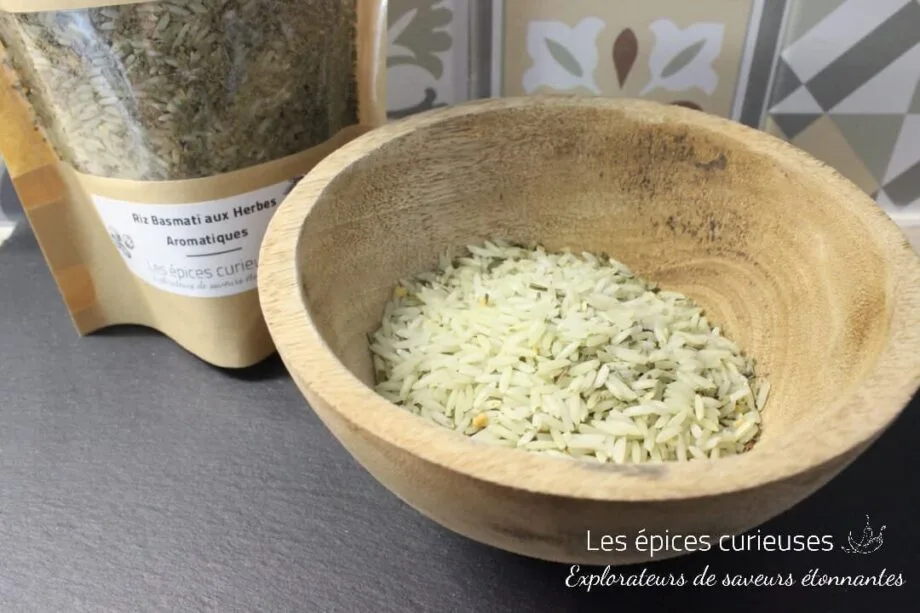 Riz basmati aux herbes aromatiques   Les épices curieuses