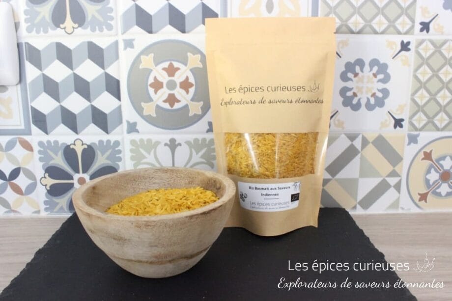 Riz basmati aux saveurs indienne   Les épices curieuses