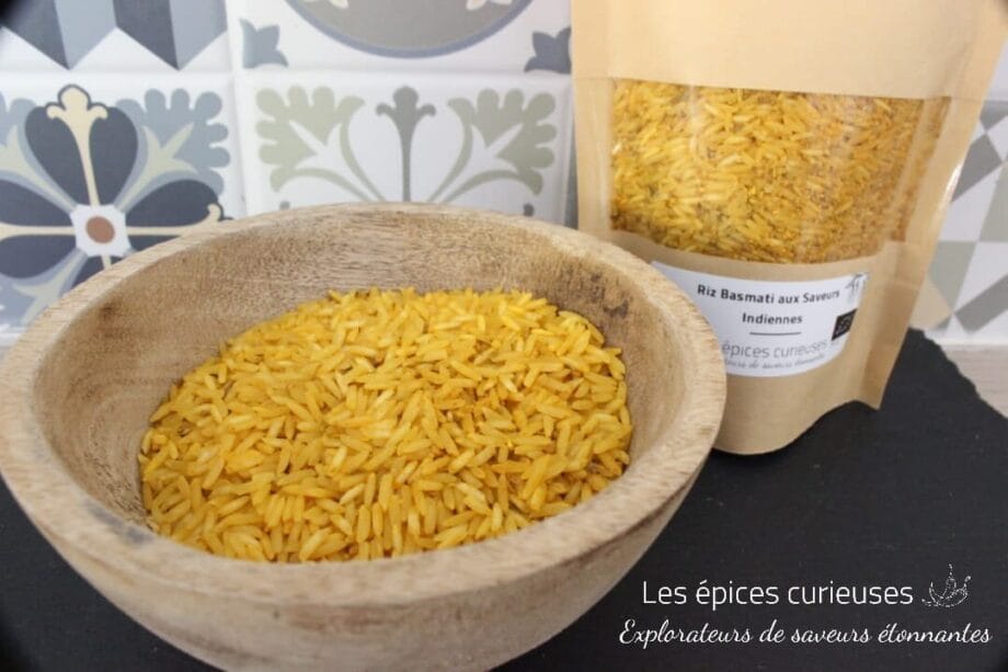 Riz basmati aux saveurs indienne   Les épices curieuses