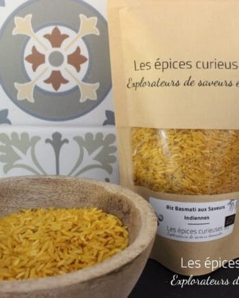 Riz basmati aux saveurs indienne - Les épices curieuses