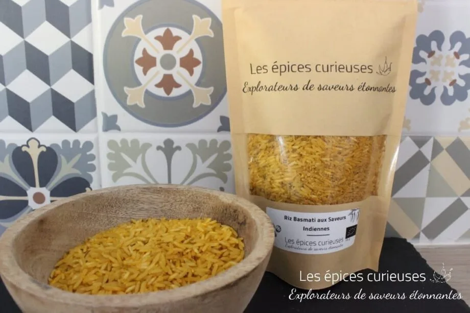 Riz basmati aux saveurs indienne - Les épices curieuses
