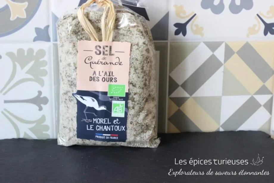 Sel de Guérande à lail des ours   Les épices curieuses