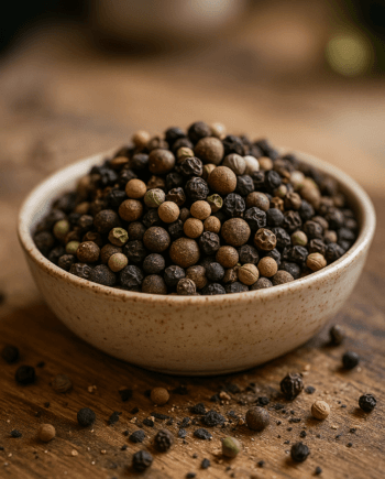 Assemblage six baies   Grains entier   Les épices curieuses