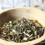Thé vert exotique aux saveurs d'orange sanguine, grenade, et mandarine - Les épices curieuses