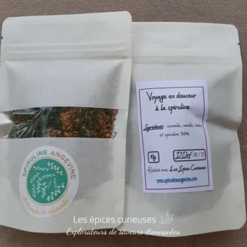 Voyage en douceur aux saveurs exotiques à la Spiruline - Les épices curieuses