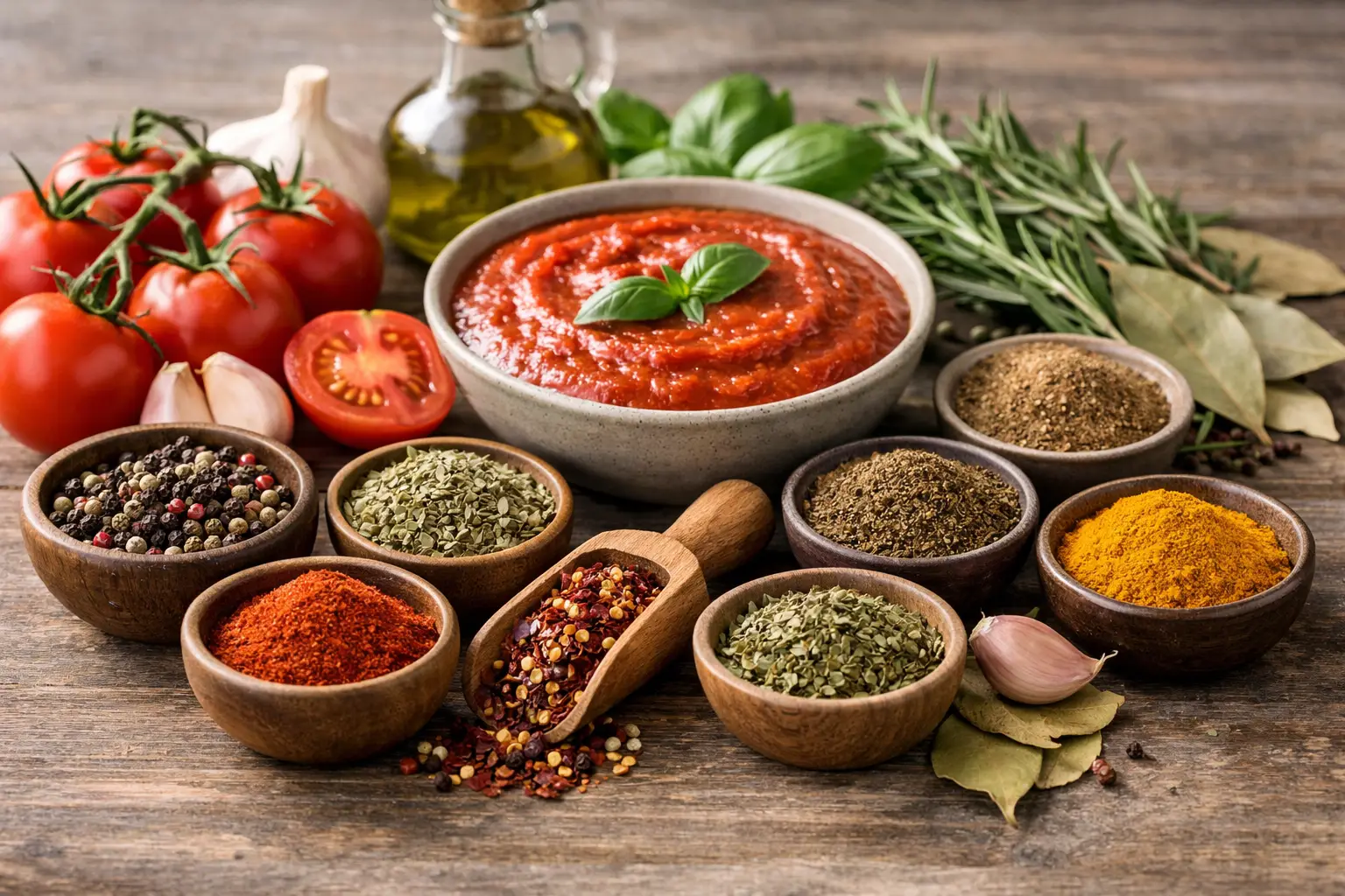 9 meilleures épices pour sauce tomate