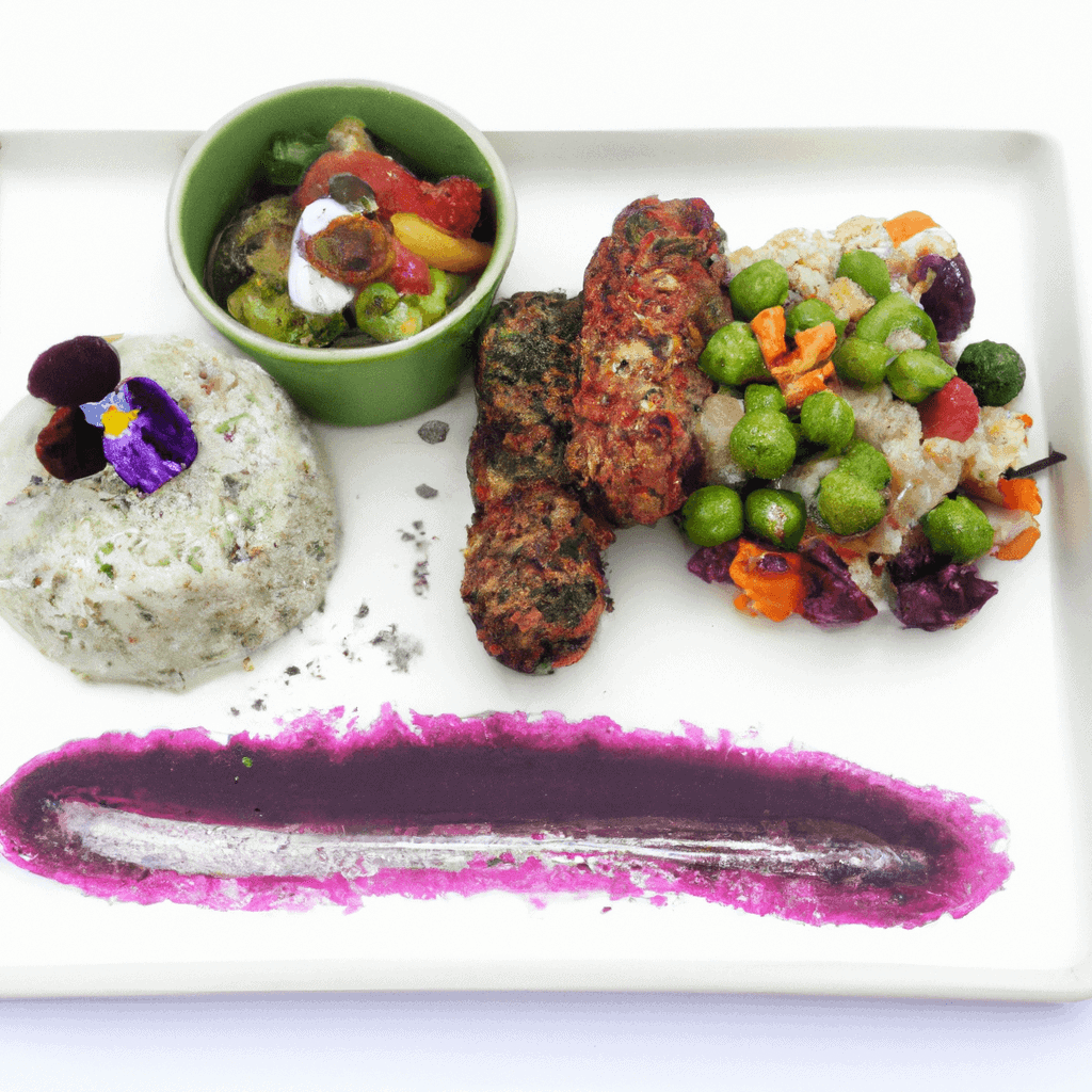 Bento veggie : boulettes de pois chiches, riz, crudités & fruits frais- Les épices curieuses