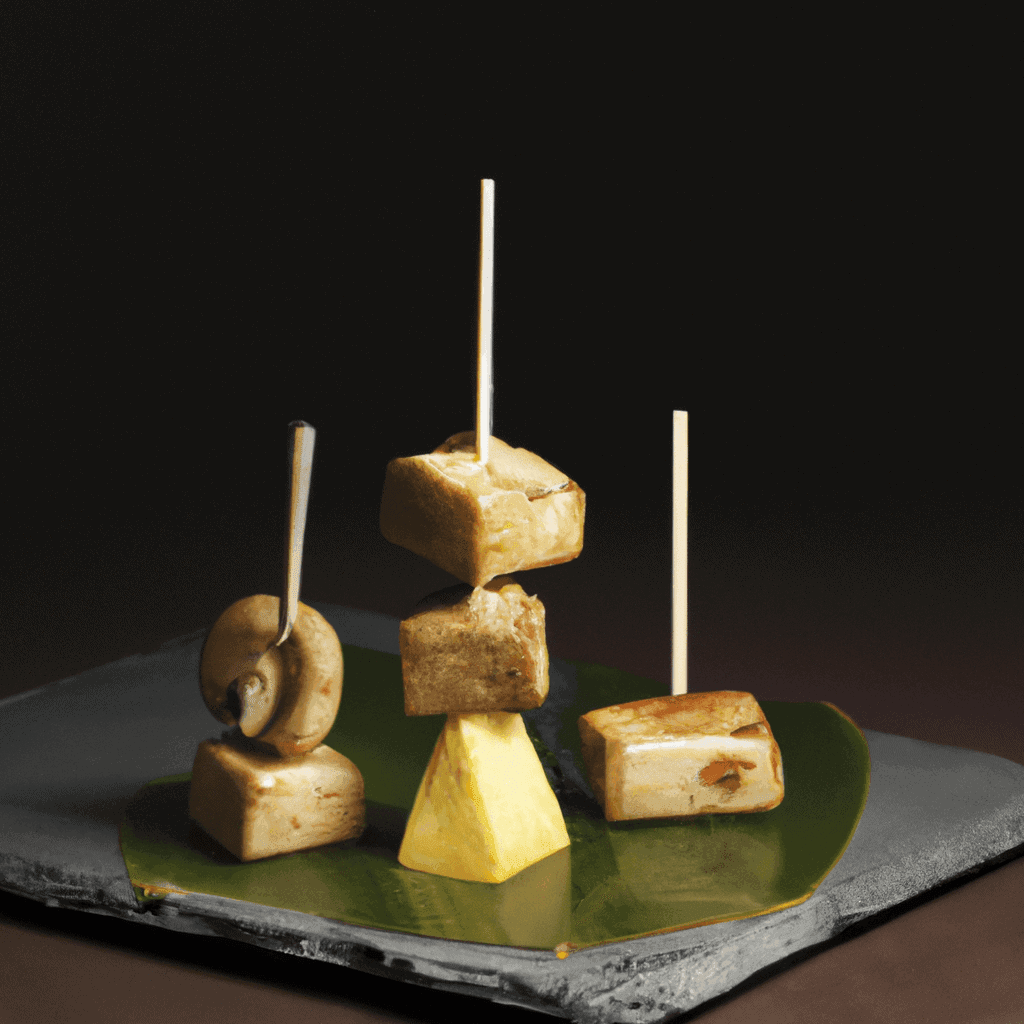 Brochettes de tofu mariné façon yakitori & ananas rôti- Les épices curieuses