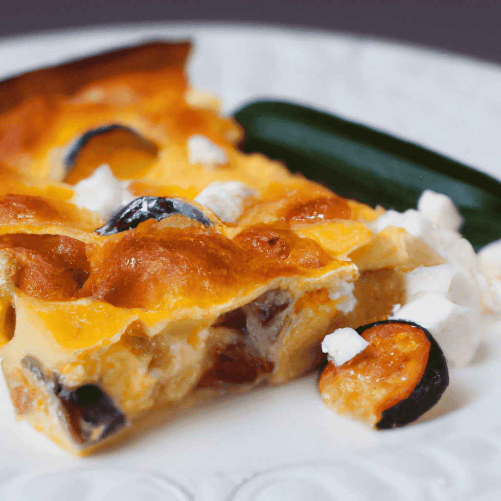 Clafoutis salé aux légumes de saison & feta- Les épices curieuses