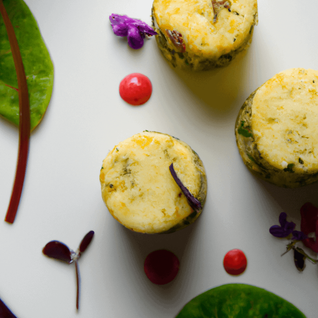 Mini cakes au chèvre & épinards- Les épices curieuses