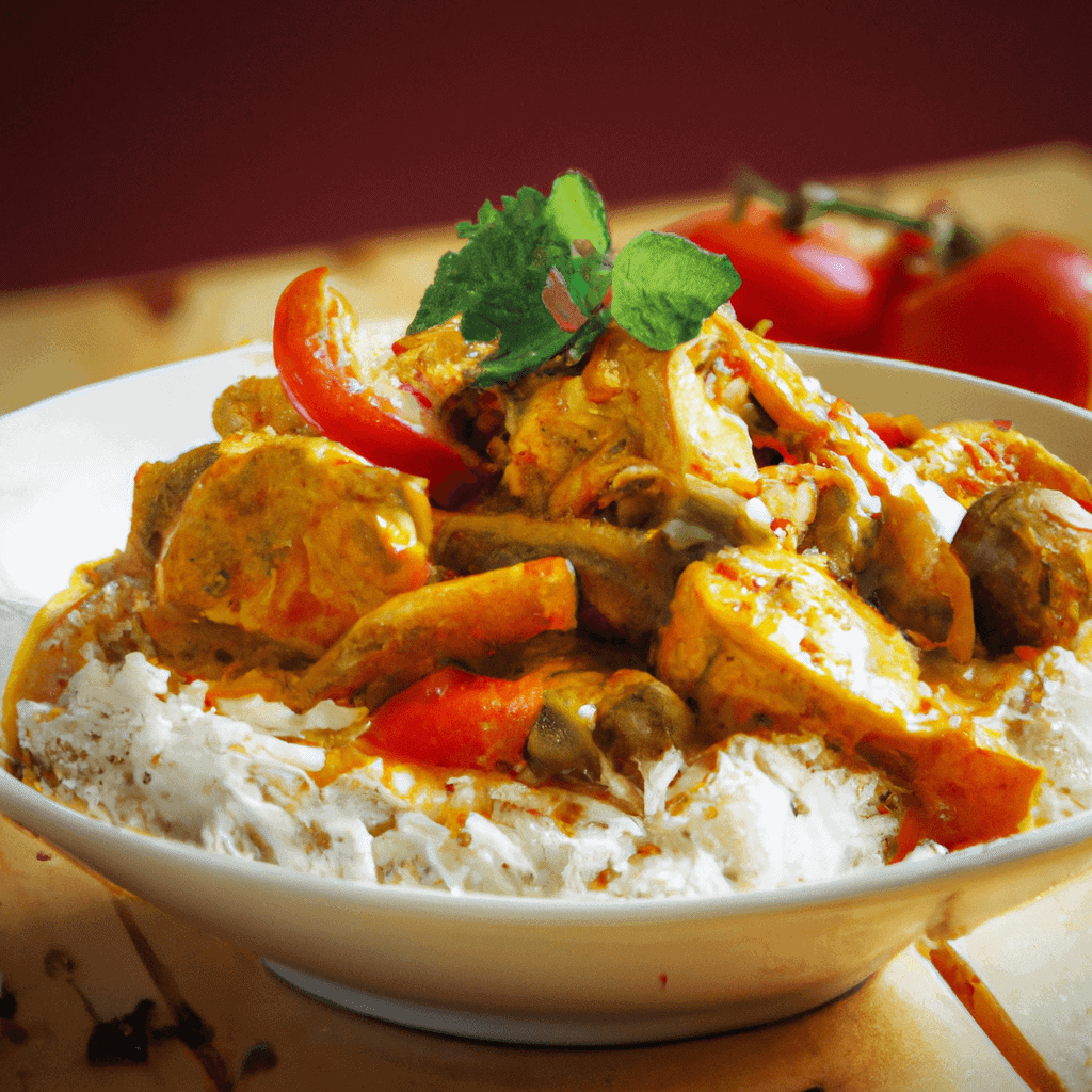 Poulet Tikka Massala au Garam Masala Intense — ou ses Légumes Rôtis Enchantés- Les épices curieuses