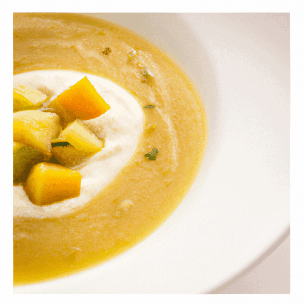 Soupe de patate douce & coco, topping graines de courge grillées- Les épices curieuses