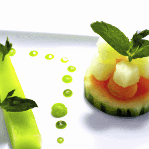 Tartare de melon frais à la menthe et sucre muscade – Dessert d'été léger et parfumé- Les épices curieuses