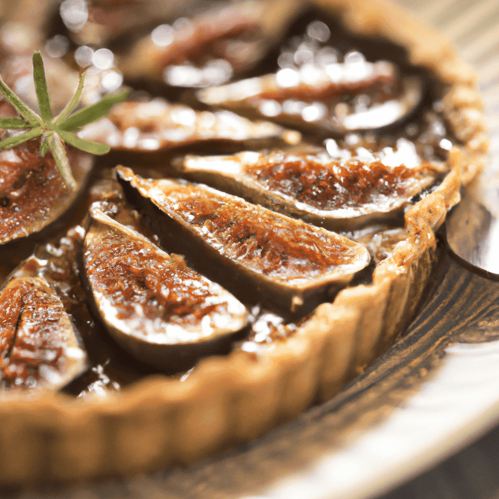 Tarte fine aux figues fraîches et au romarin, parfumée à la cannelle- Les épices curieuses
