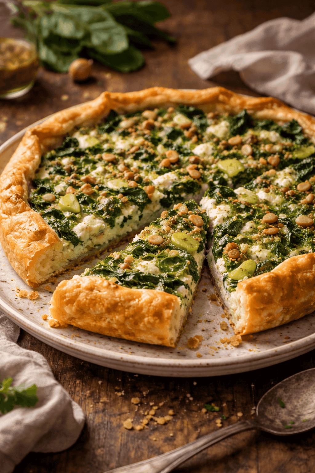 Tarte fine aux blettes et ricotta - Les épices curieuses