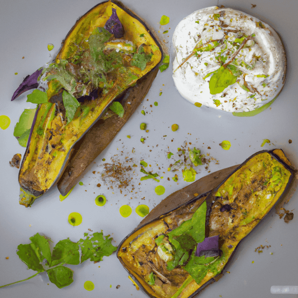 Tartine aubergine confite, mousse de cajou citronnée & zaatar (ou burrata végétale maison)- Les épices curieuses