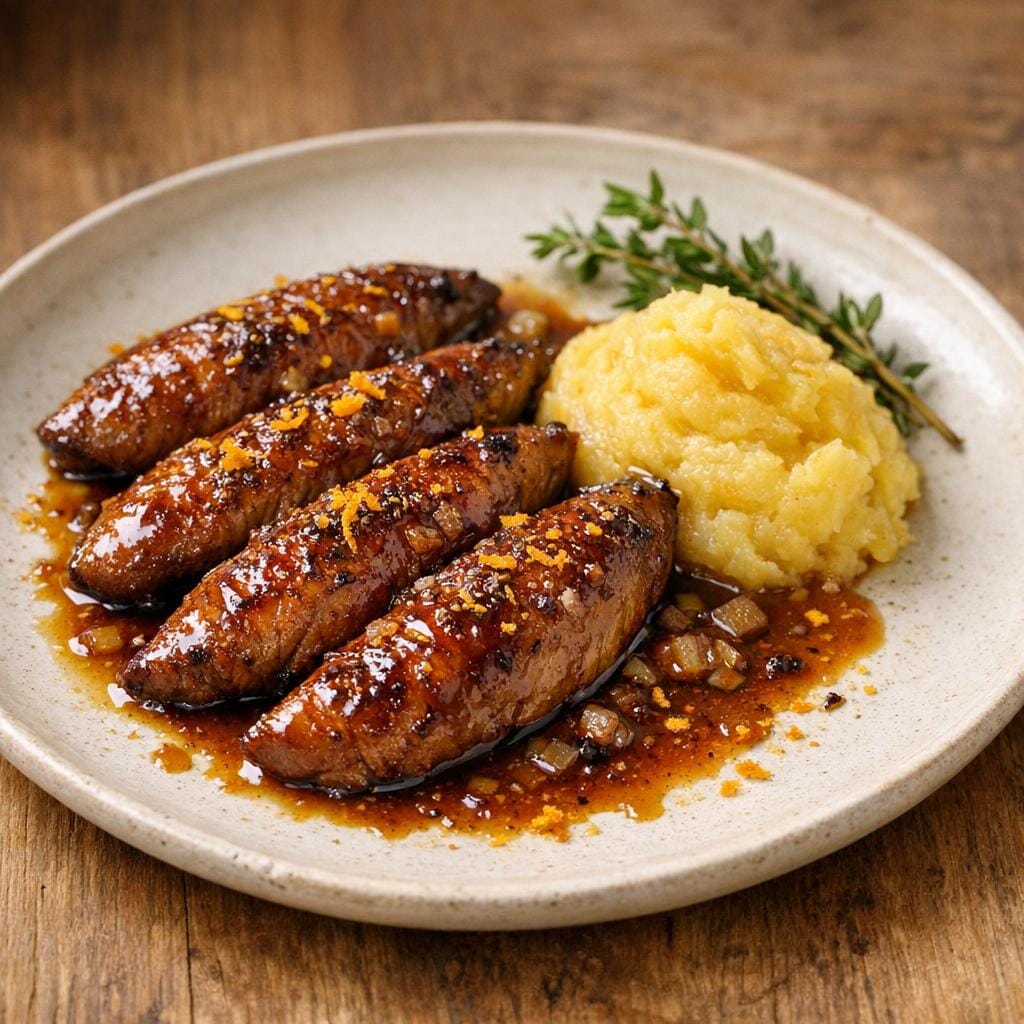 Aiguillettes de canard glacées au Sucre Panela avec Sucre Panela - sucre de canne