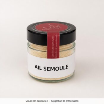AIL SEMOULE - 50G - Bocal - Les Épices Curieuses