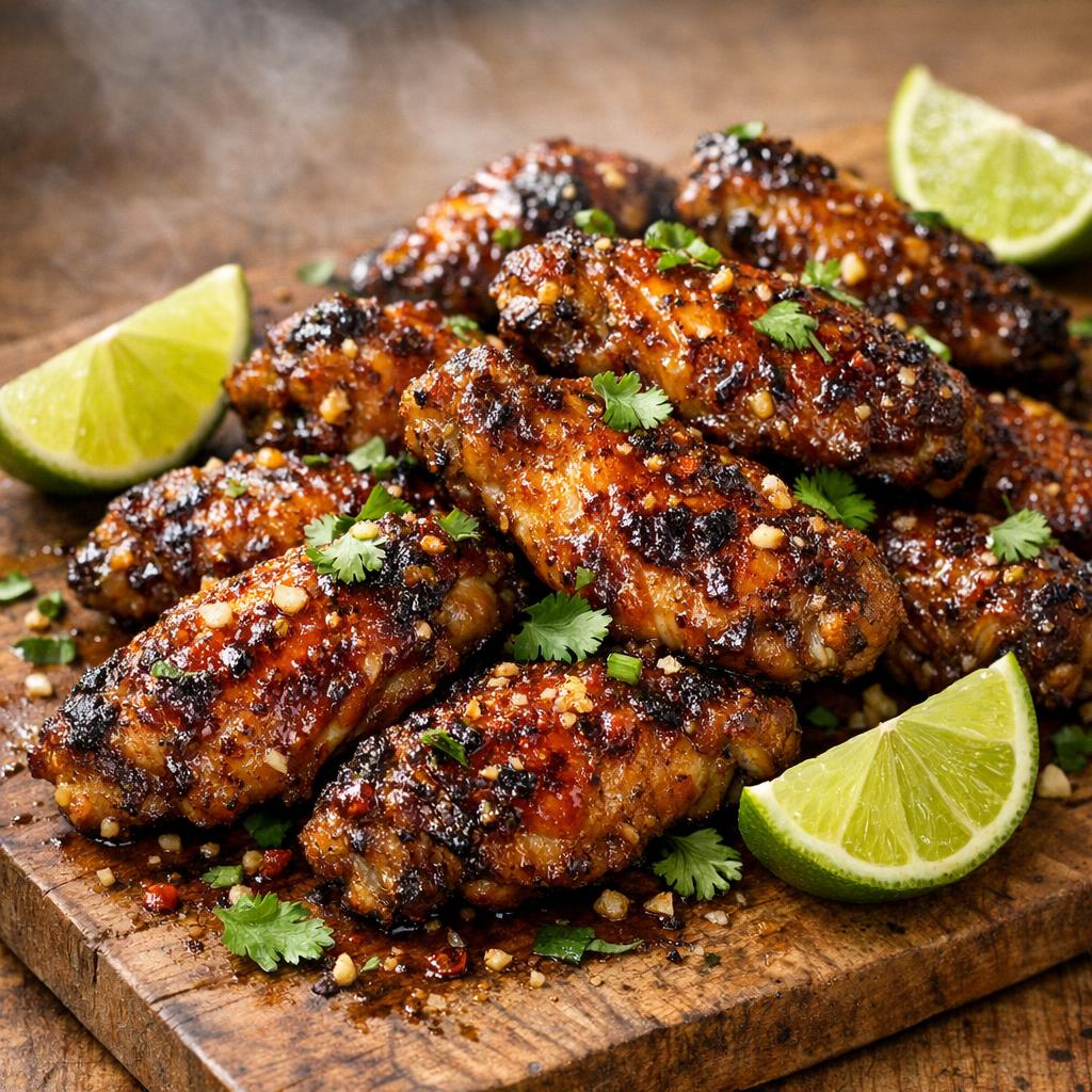 Ailes de poulet habanero