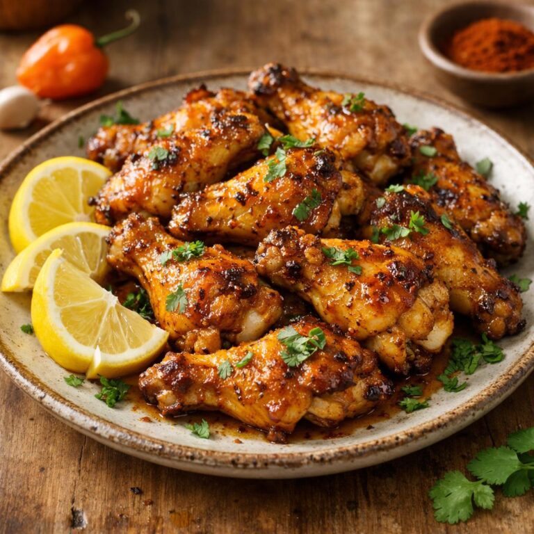 Ailes de poulet habanero