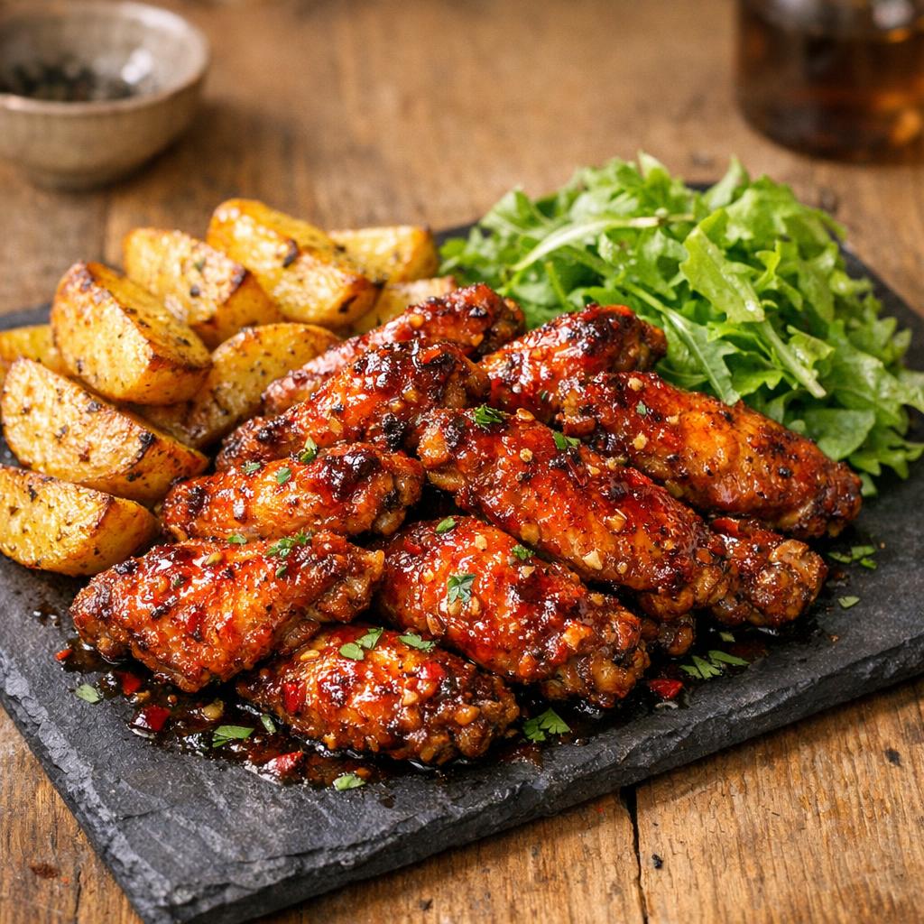 ailes de poulet piquantes