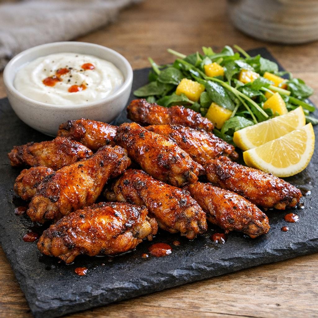 Ailes de poulet rôties au Carolina Reaper - Intenses avec Carolina Reaper - 12/12 - 100 ml - EXTREMEMENT piquante
