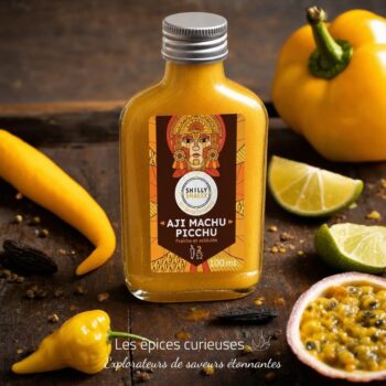 Aji Machu Picchu - Force 2/12 - 100ml - douce et fruitée - Les Épices Curieuses
