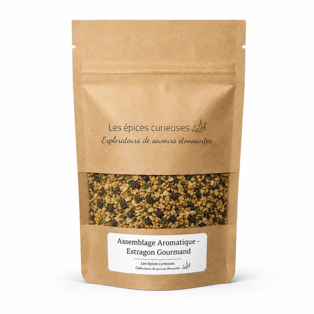 Assemblage Aromatique - Estragon Gourmand - Packaging - Les Épices Curieuses