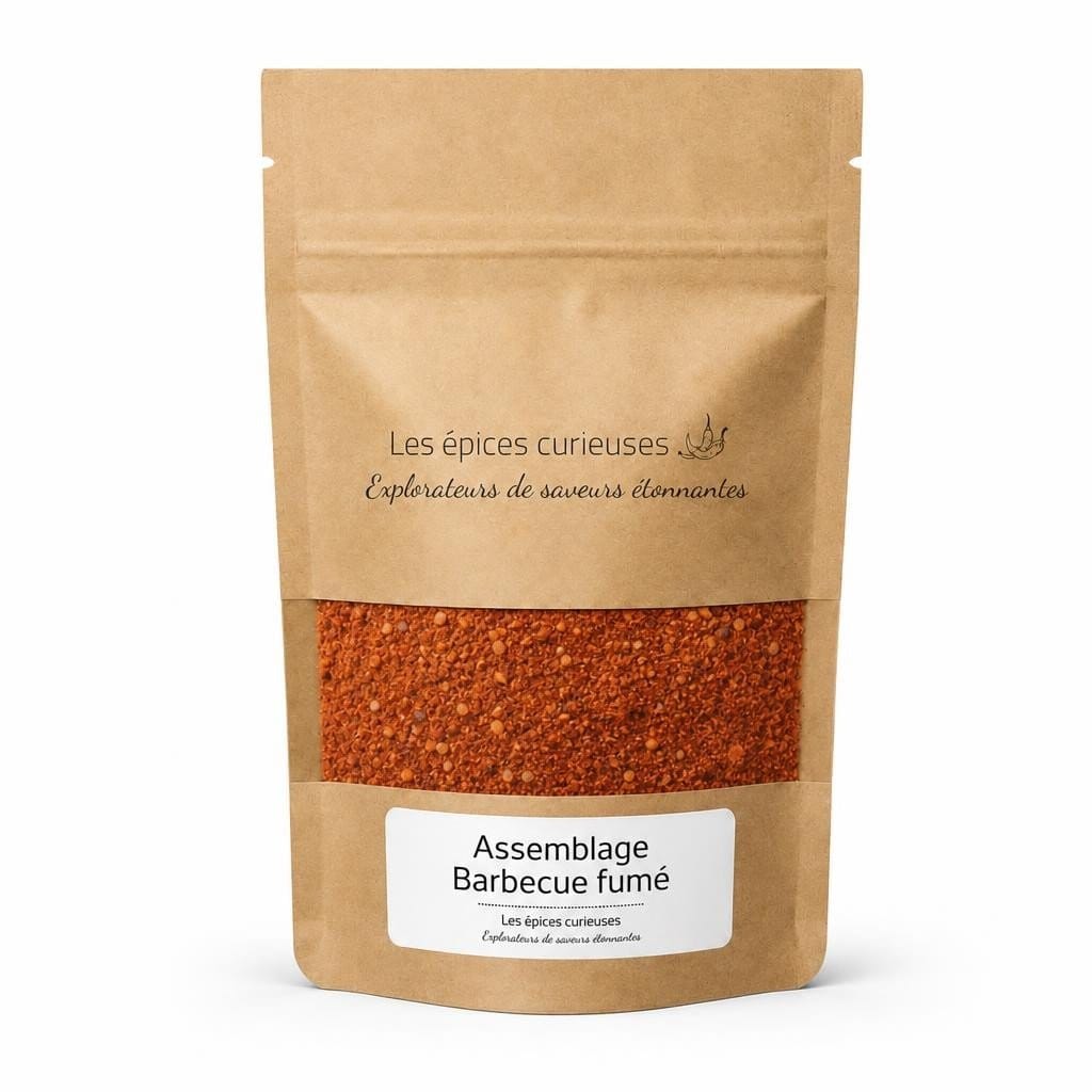 Assemblage Barbecue fumé - Packaging - Les Épices Curieuses