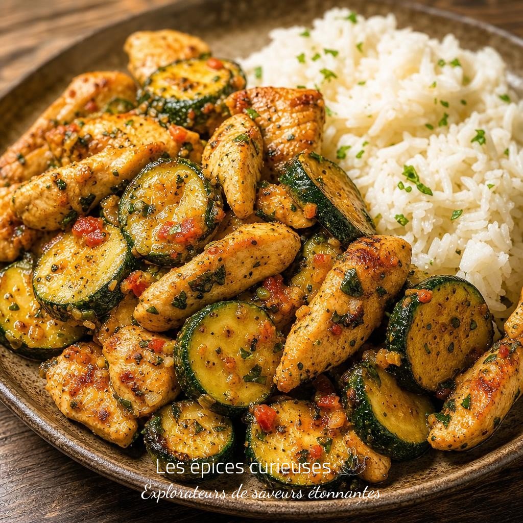 Assemblage Courgette en fête - Les Épices Curieuses