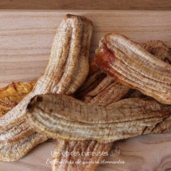 Bananes séchées du Cameroun - Les Épices Curieuses