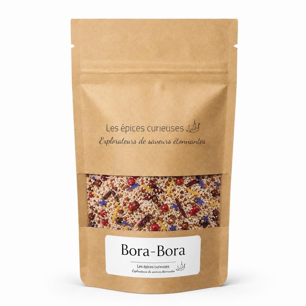 Bora-Bora - Packaging - Les Épices Curieuses